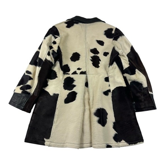 RRL Ralph Lauren Cowhide Women's Metal Button Fringe Western Jacket Size 2 NWT - Picture 5 of 10